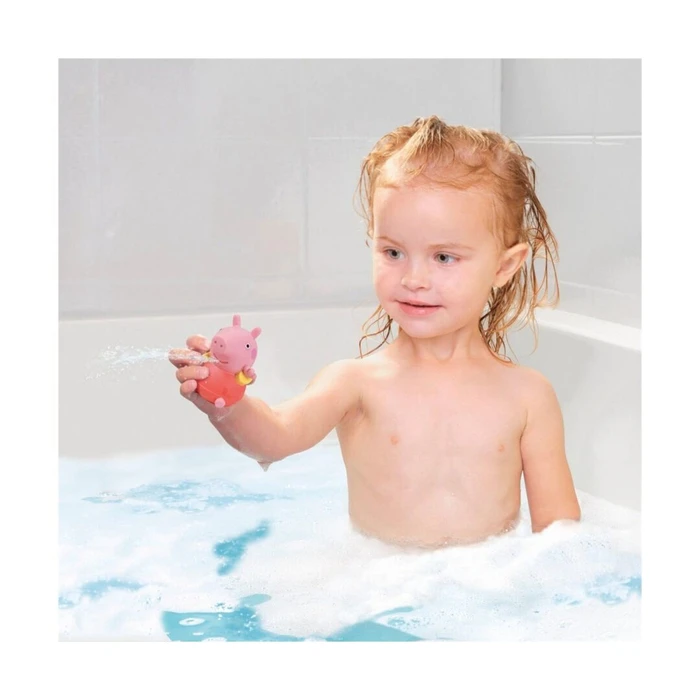 TOMY Toomies Peppa Pig Φιγούρες Μπάνιου Peppa και Friends Squirters