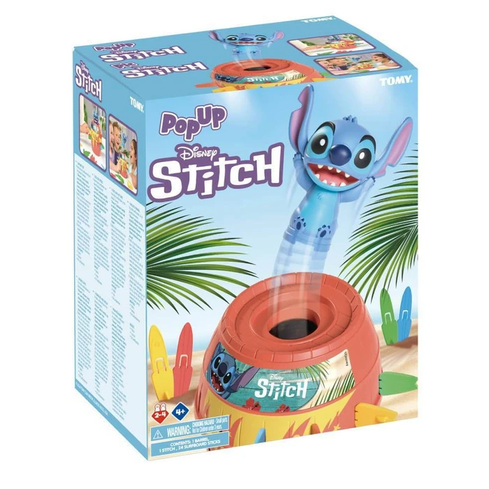 AS Games Disney Pop Up Stitch - Παιχνίδι Pop Up με φιγούρα Stitch
