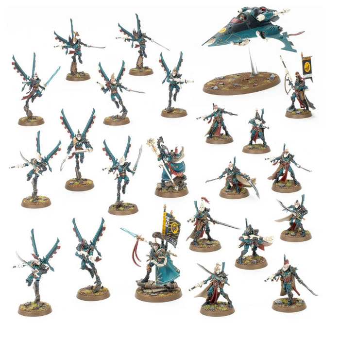 Warhammer 40.000 - Aeldari Corsairs Eldritch Raiders Battleforce (Games Workshop)