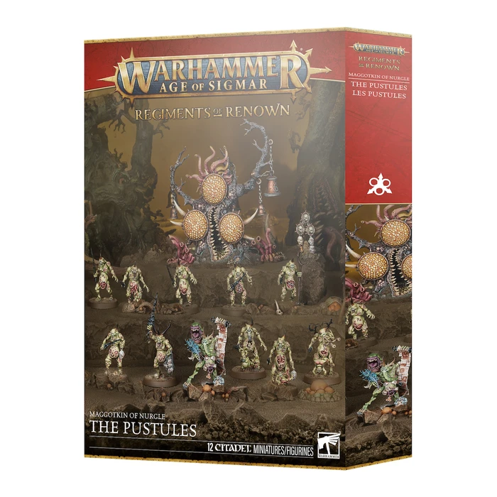 Warhammer AoS - Maggotkin of Nurgle: The Pustules