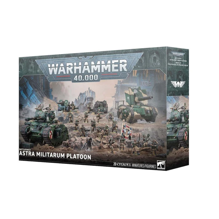 Warhammer 40,000 - Astra Militarum Battalion / Platoon (Battleforce) - Games Workshop