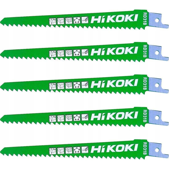 Hikoki Sabre Saw Blade RD31B/S611DF 150mm 5pcs