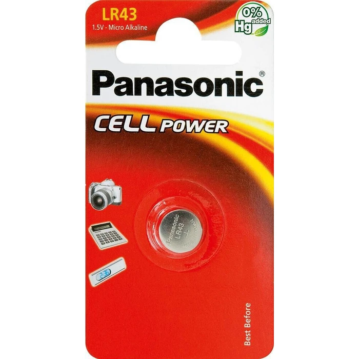 Panasonic Μπαταρία G12 LR43 Αλκαλική Mini