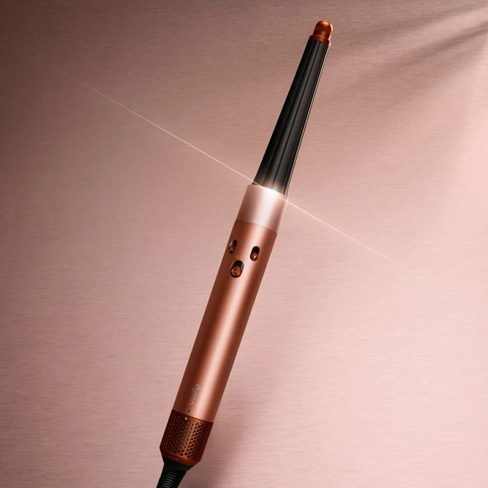 Dyson Airwrap i.d. Straight + Wavy Amber Silk — Πολυ-styler μαλλιών με i.d. Curl™ και Bluetooth®