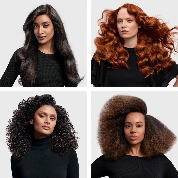 Dyson Airwrap i.d. Straight + Wavy Amber Silk — Πολυ-styler μαλλιών με i.d. Curl™ και Bluetooth®