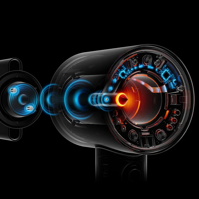 Dyson Supersonic Nural Στεγνωτήρας Μαλλιών HD16 - Κόκκινο Βελούδο & Χρυσό