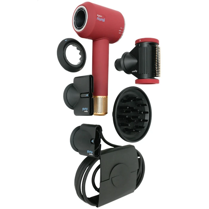 Dyson Supersonic Nural Στεγνωτήρας Μαλλιών HD16 - Κόκκινο Βελούδο & Χρυσό