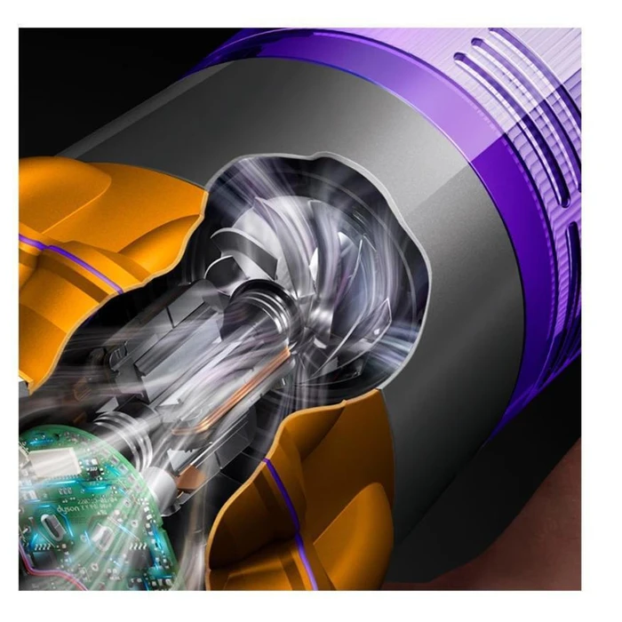 Dyson V15s Detect Submarine - Nickel/Satin Yellow Rechargeable 2-in-1 Stick & Handheld Vacuum 25.2V