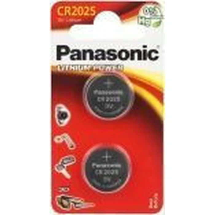Default Panasonic CR2025 Lithium Battery 2 Pack
