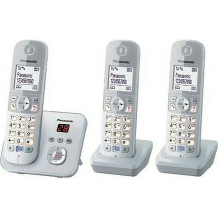 Τηλέφωνα Ασύρματα Panasonic KX-TG6823GS Pearlsilver