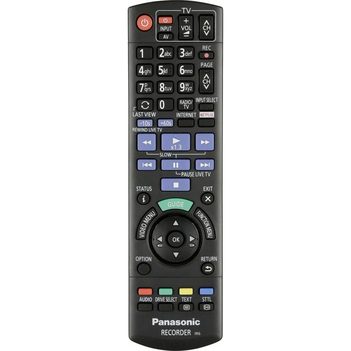 Panasonic Blu-Ray Player DMR-UBS90EGK 4K Ultra HD Blu-Ray Recorder with Built in WiFi USB Media Player Black