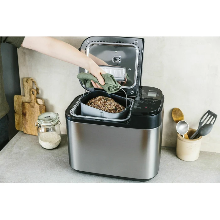 Αρτοπαρασκευαστής Panasonic SD-YR2550SXE αυτόματος με 31 προγράμματα, διπλό αισθητήρα θερμοκρασίας και αυτόματο dispenser