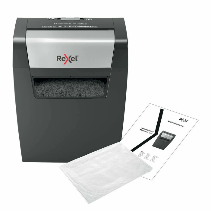 Rexel Momentum X308 Paper Shredder Cross cut (2104570EU) (REX2104570EU)