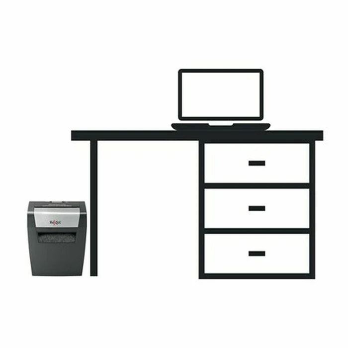 Rexel Momentum X308 Paper Shredder Cross cut (2104570EU) (REX2104570EU)