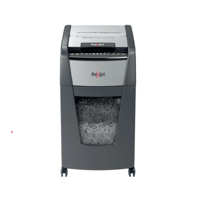 Rexel Paper Shredder Optimum Auto Feed 300X Small Pieces