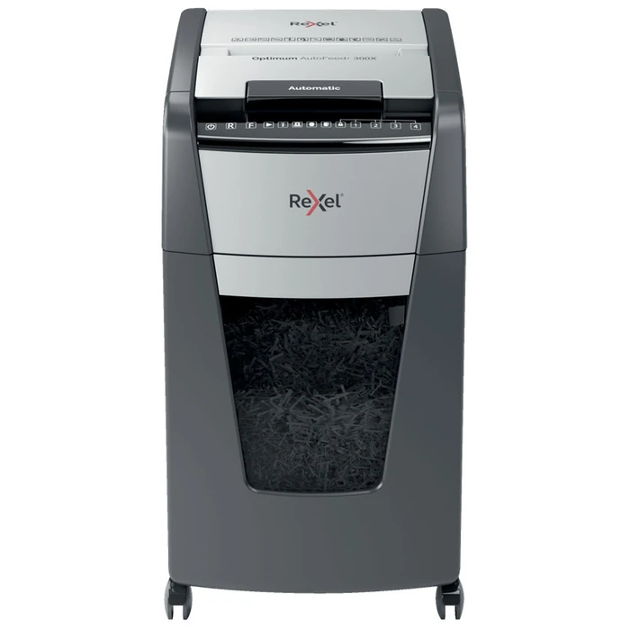 Rexel Paper Shredder Optimum Auto Feed 300X Small Pieces