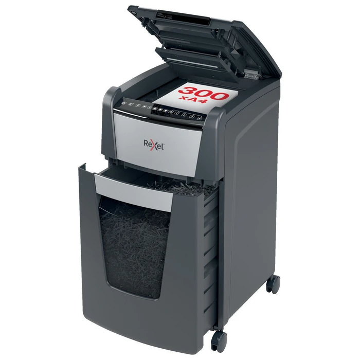 Rexel Paper Shredder Optimum Auto Feed 300X Small Pieces