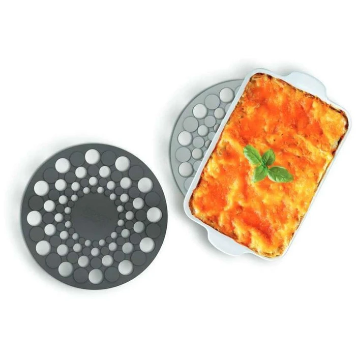 Joseph Joseph Spot-On Σετ 2 Σιλικονούχα Υποπιάτα Γκρι