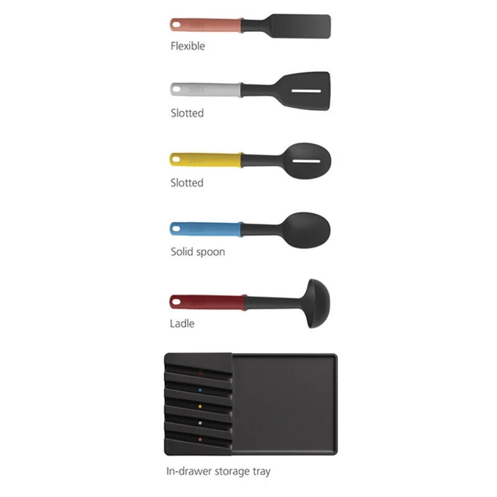 Σετ εργαλείων κουζίνας Joseph Joseph Elevate 5 τεμαχίων για συρτάρι