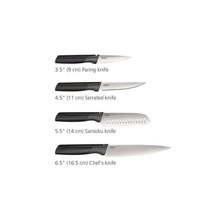 Joseph Joseph Folio Plus 8-piece Grey Σετ Μαχαιριών & Επιφανειών Κοπής