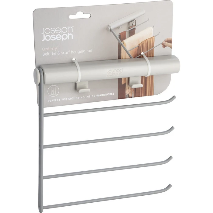 Διακοσμητικά σπιτιού Joseph Joseph Orderly Ecru Belt, Tie & Scarf Hanging Rail