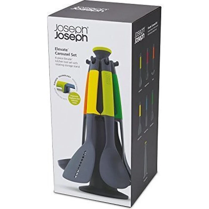 Εργαλεία Κουζίνας Joseph Joseph Elevate Carousel 6-Piece Multicolour Utensil Set