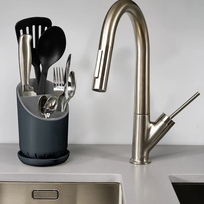 Joseph Joseph Dock Γκρι Στεγνωτήρας Μαχαιροπίρουνων