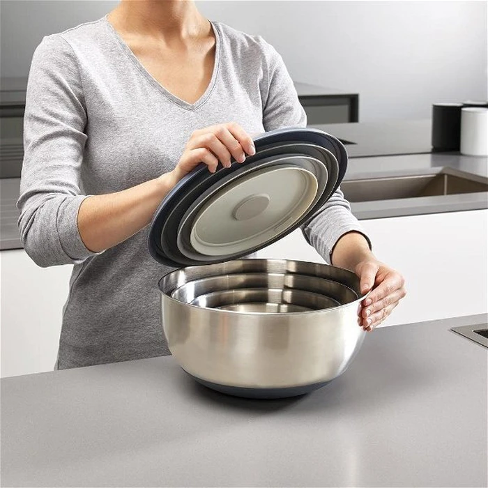 Μπολ Joseph Joseph Nest Prep & Store Stainless-steel Bowl Set