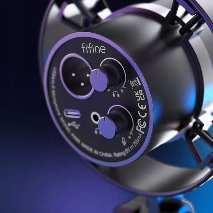 FIFINE Δυναμικό Μικρόφωνο T688W (AmpliTank K688) - Λευκό