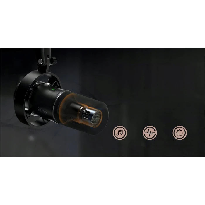 FIFINE Δυναμικό Μικρόφωνο T688W (AmpliTank K688) - Λευκό