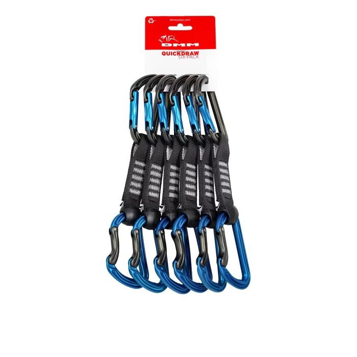DMM Shadow Quickdraws Σετ 6 τεμ. 12 cm Μπλε (Titanium Blue)
