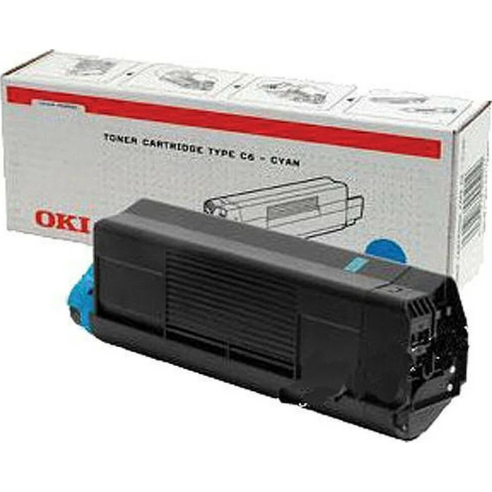 OKI 42127407 Cyan Genuine High Capacity Toner Cartridge - 5000 Pages