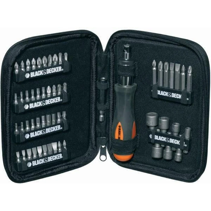 Black & Decker A7104 Κασετίνα με 56 Εργαλεία