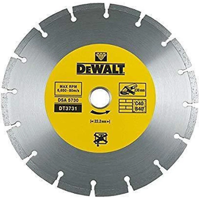 Trennscheiben Dewalt DT3711-QZ Διαμαντένιος Δίσκος Κοπής 125mm