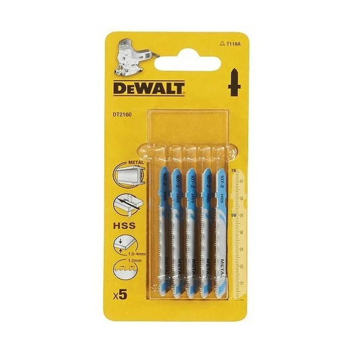 Dewalt DT2160 - Λάμες HSS τύπου T για μέταλλο, Ø76 mm, 5 τεμ.