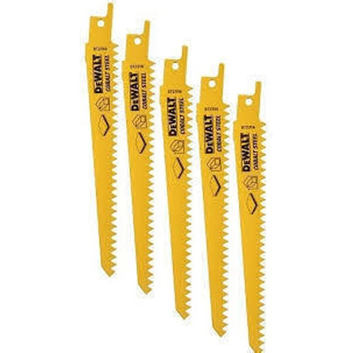 Dewalt DT2356 152mm Jigsaw Blades, 5 pcs