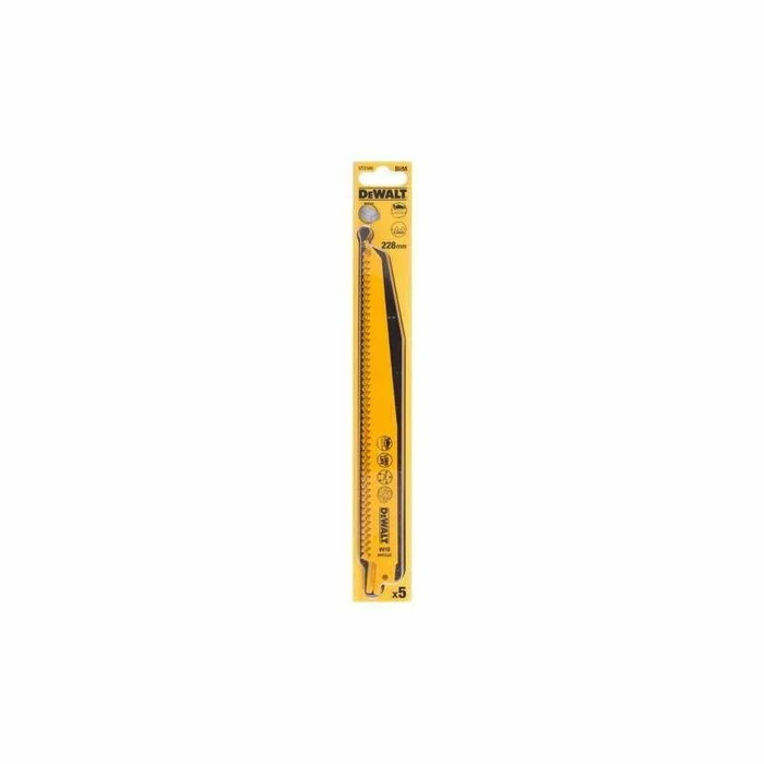 Dewalt DT2349 Λάμες πριονιού για ξύλο 228 mm - 5 τεμάχια