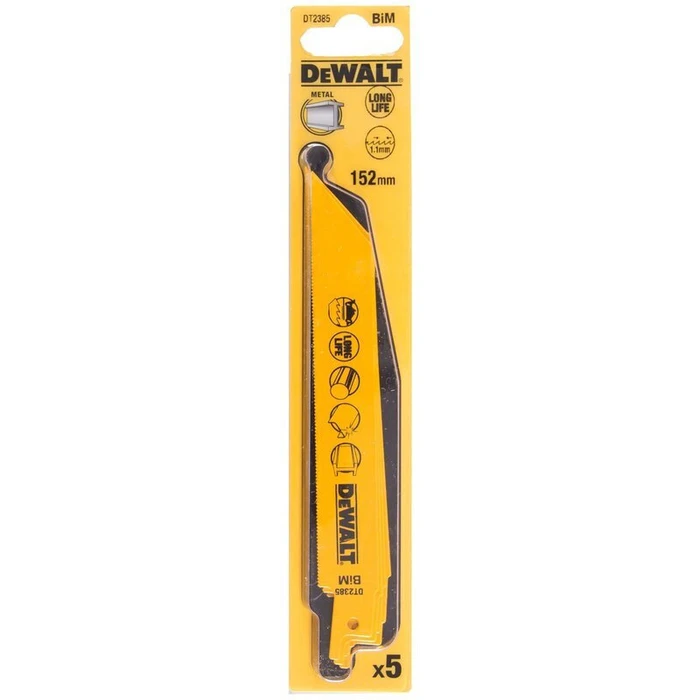 Dewalt DT2385 Λάμες για Μέταλλο 152 mm 5τμχ