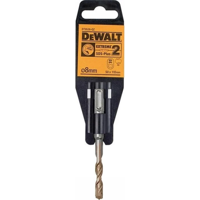 Dewalt Extreme Τρυπάνι Καρβιδίου SDS-Plus για Δομικά Υλικά 8x50mm DT9528