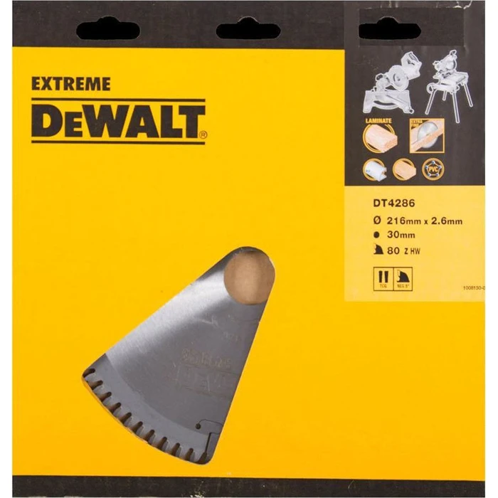 Dewalt Wood Cutting Saw Blade 216 mm 80 Teeth (DT4286)