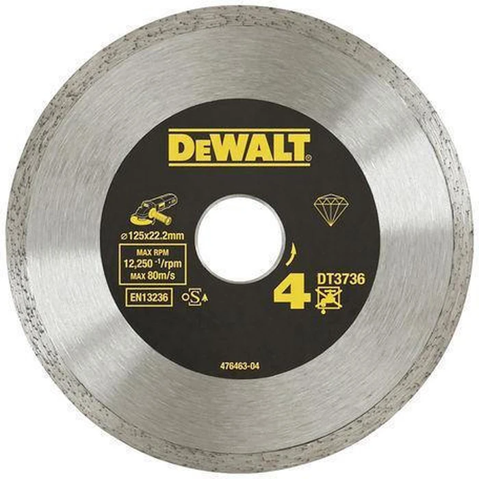 Dewalt Δίσκος Κοπής Δομικών Υλικών 125mm DT3736