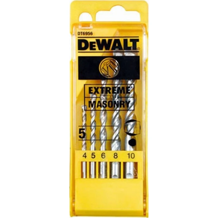 Σετ 5 Διαμαντοτρύπανα Dewalt EXTREME με Κυλινδρικό Στέλεχος DT6956