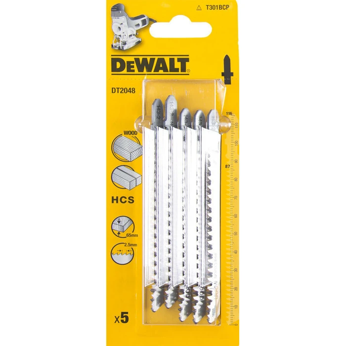 Dewalt DT2048 Wood Saw Blades 116 mm - 5 pcs
