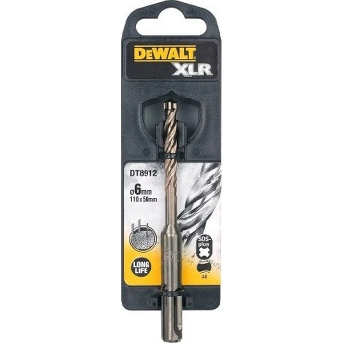 Dewalt FHC Τετράκοπο Τρυπάνι Καρβιδίου SDS Plus 6x50mm (DT8912)