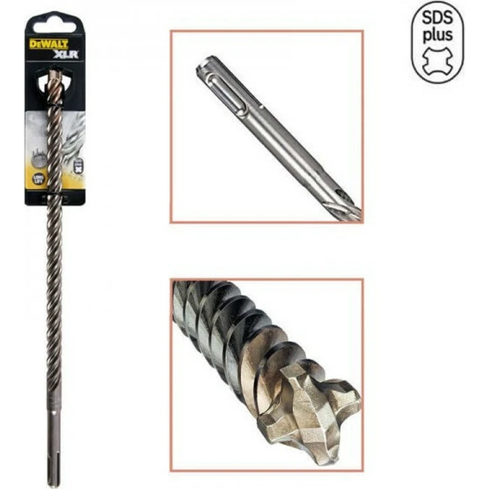 Dewalt FHC Τετράκοπο Τρυπάνι Καρβιδίου SDS Plus για Δομικά Υλικά 8x200mm (DT8925-QZ)