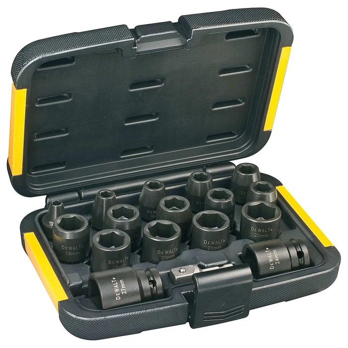 Dewalt Air Impact Socket Set 6-27mm DT7506 17pc