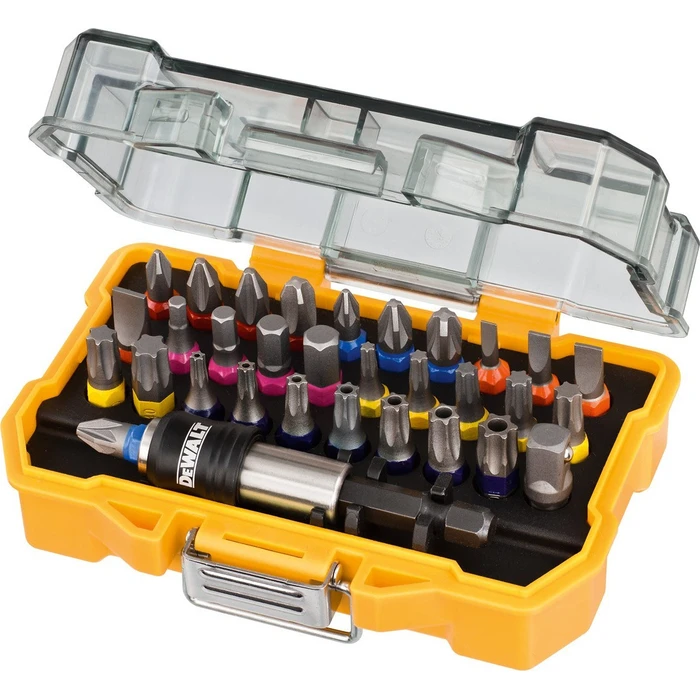 Dewalt 32-Piece Screwdriver Bit Set Flat / Phillips / Pozi / Torx / Security Torx DT7969
