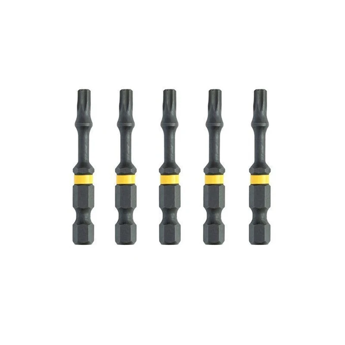 Dewalt Σετ 5 Μύτες Κατσαβιδιού Torx Impact DT7396T (T25, 50mm)