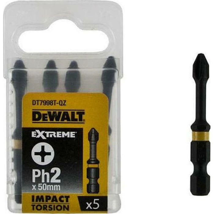 Dewalt 5-Piece Screwdriver Bit Set Phillips & Allen Extreme DT7998T (DT7998T-QZ)