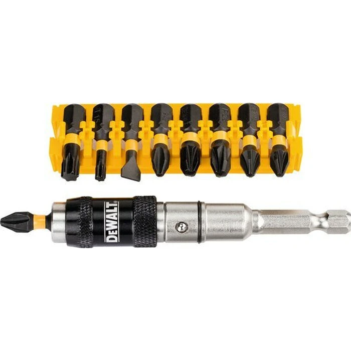 Dewalt Σετ 10 Μύτες Κατσαβιδιού DT70518T - Torq Impact 25mm (Ph2 x2, Pz2 x2, Pz3 x2, T15, T30, Sl6)